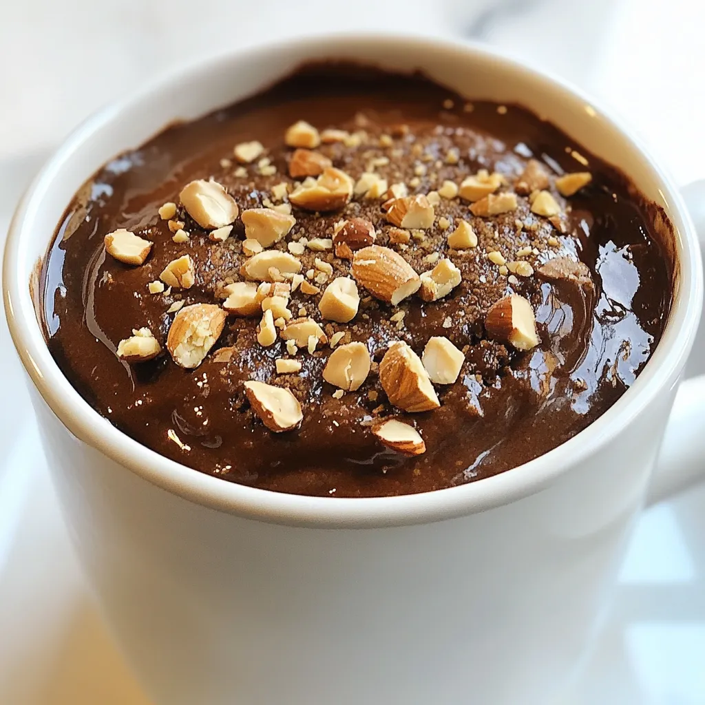 Chocolate Hazelnut Mug Cake Quick and Delicious Treat
