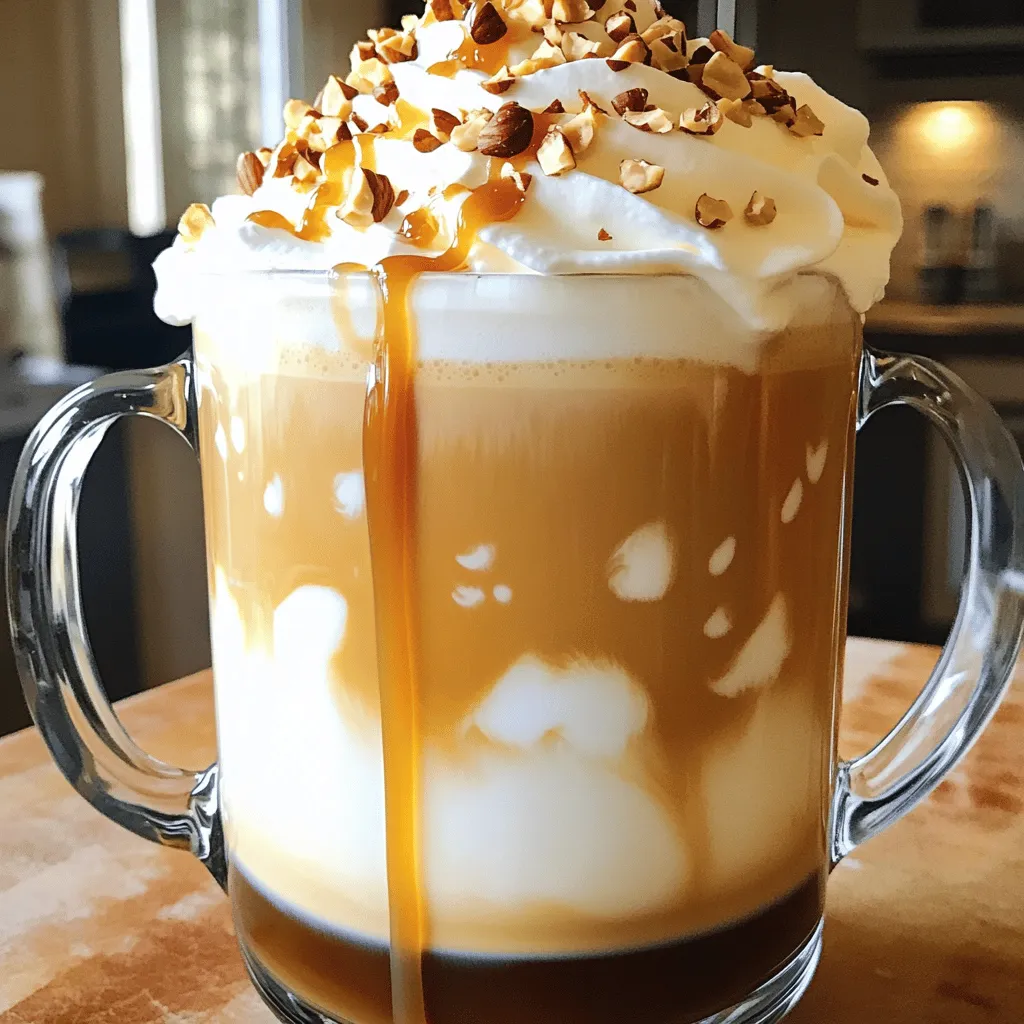 Caramel Nut Latte Rich Flavor for Coffee Lovers