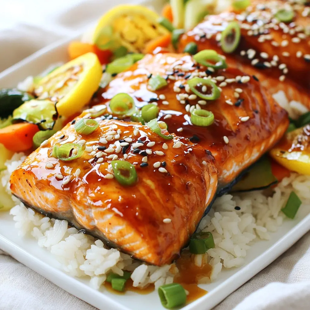 Honey Soy Glazed Salmon Tasty and Simple Dish