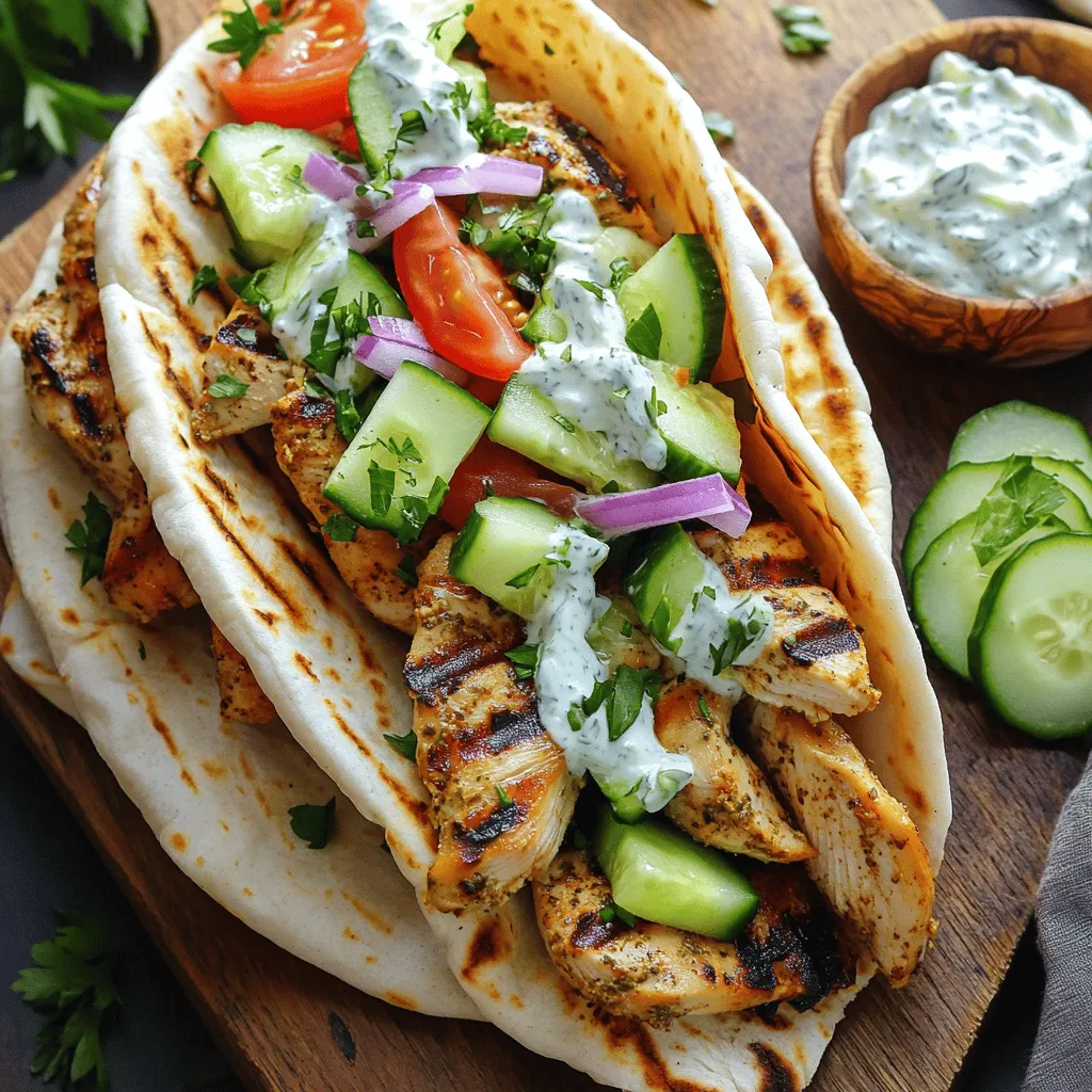 Easy Chicken Gyros Quick and Tasty Family Meal