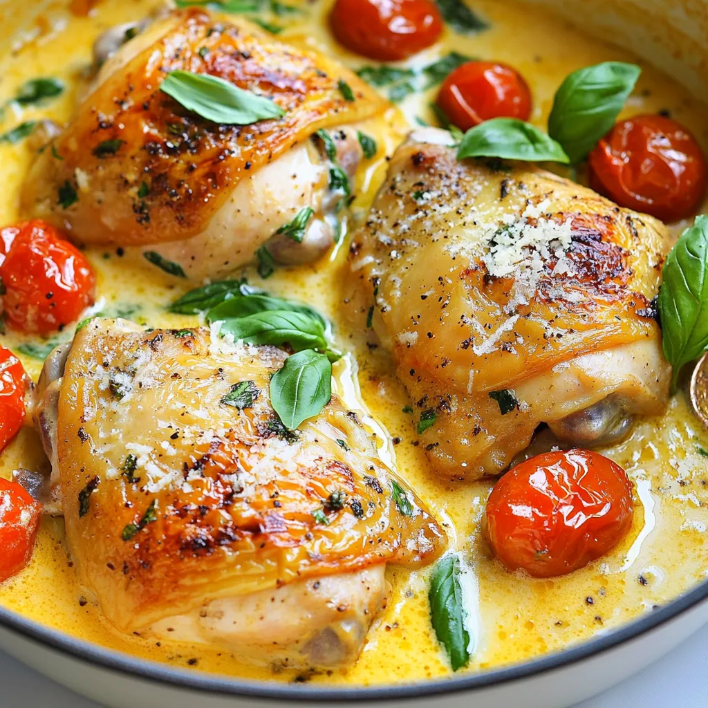 Creamy Tomato Chicken Skillet Cozy Dinner Delight