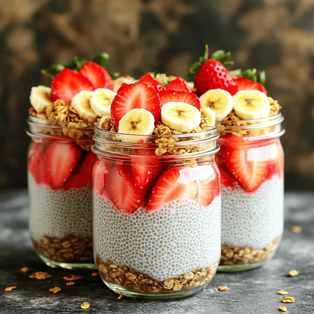 Strawberry Banana Chia Pudding Simple Delight Recipe