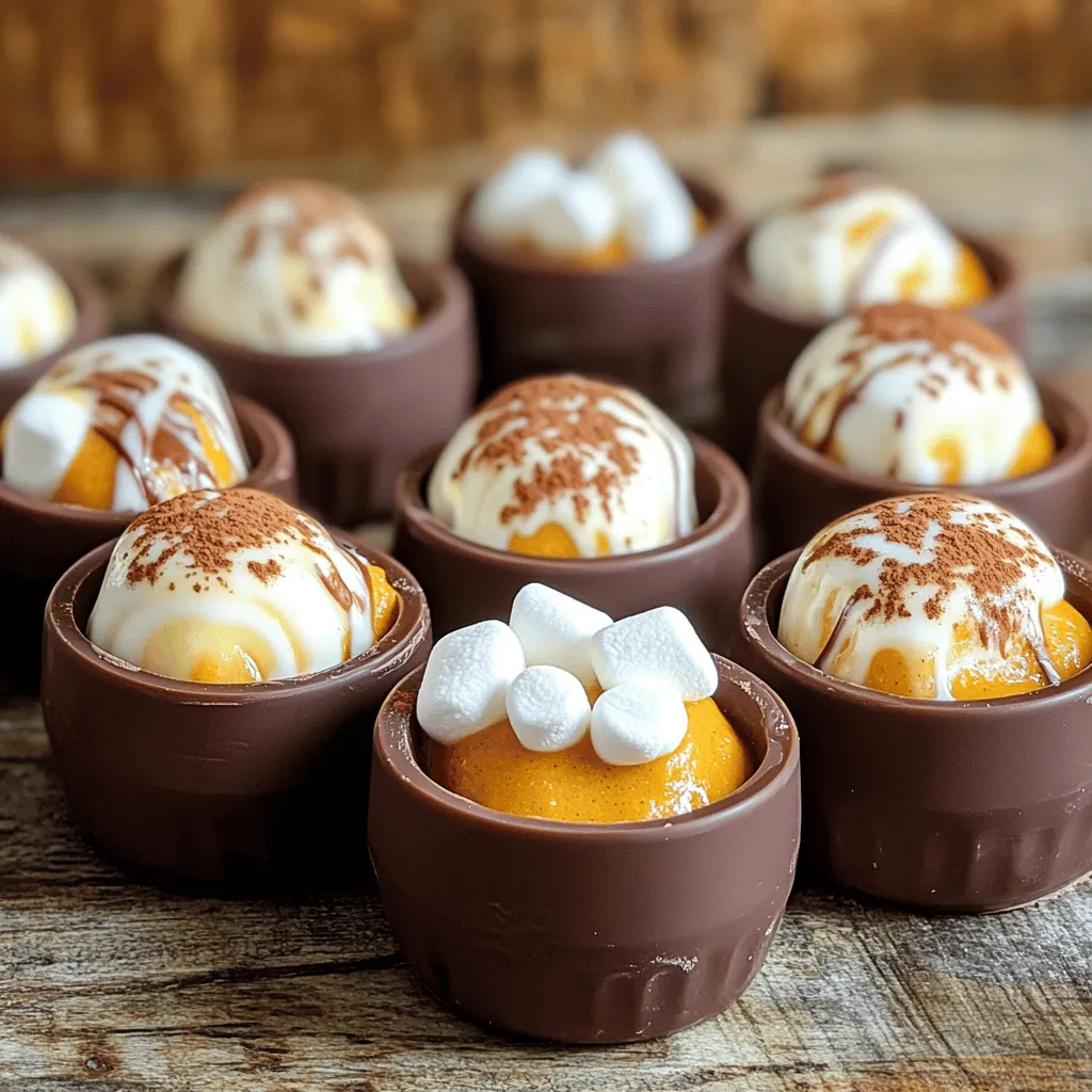 Pumpkin Spice Hot Chocolate Bombs Irresistible Treat