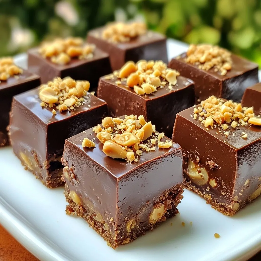 Chocolate Peanut Butter Brownie Bites Simple Treat