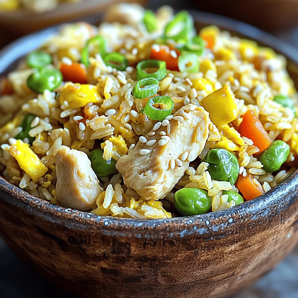 Homemade Chicken Fried Rice Savory and Simple Recipe