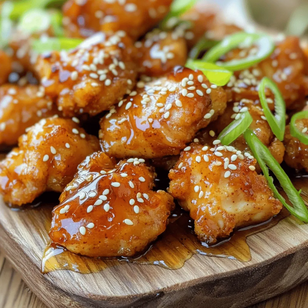 Honey Garlic Chicken Bites Tasty and Simple Recipe