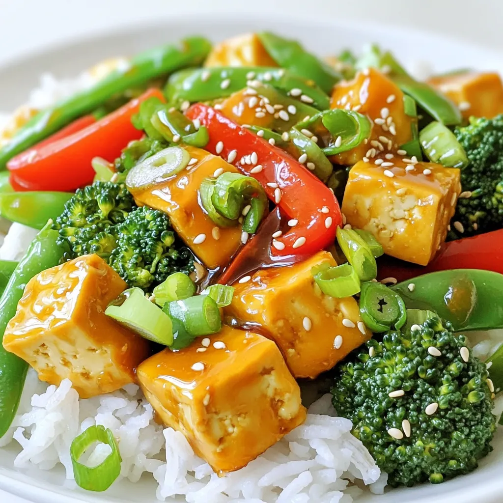 Minute Honey Garlic Tofu Stir-Fry Simple and Quick