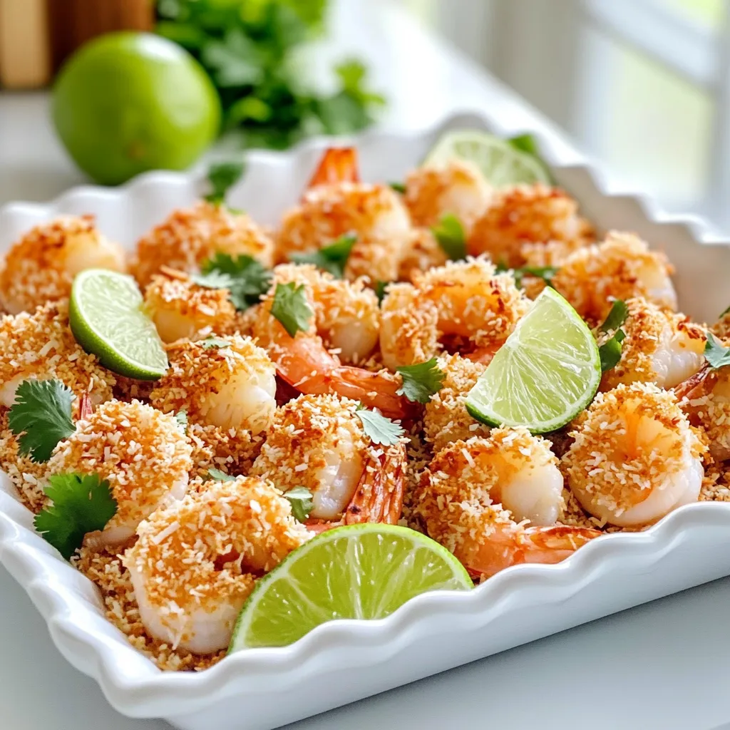 Air Fryer Crispy Coconut Shrimp Tasty and Quick Recipe