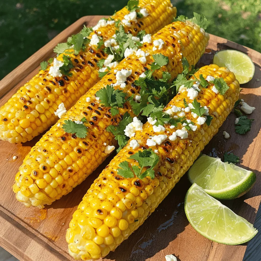 Chili Lime Grilled Corn Zesty Summer Side Dish