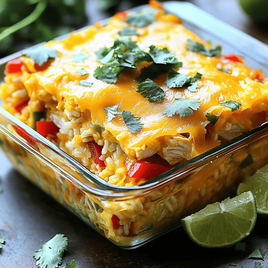 Spicy Chicken and Rice Casserole Tasty Family Meal