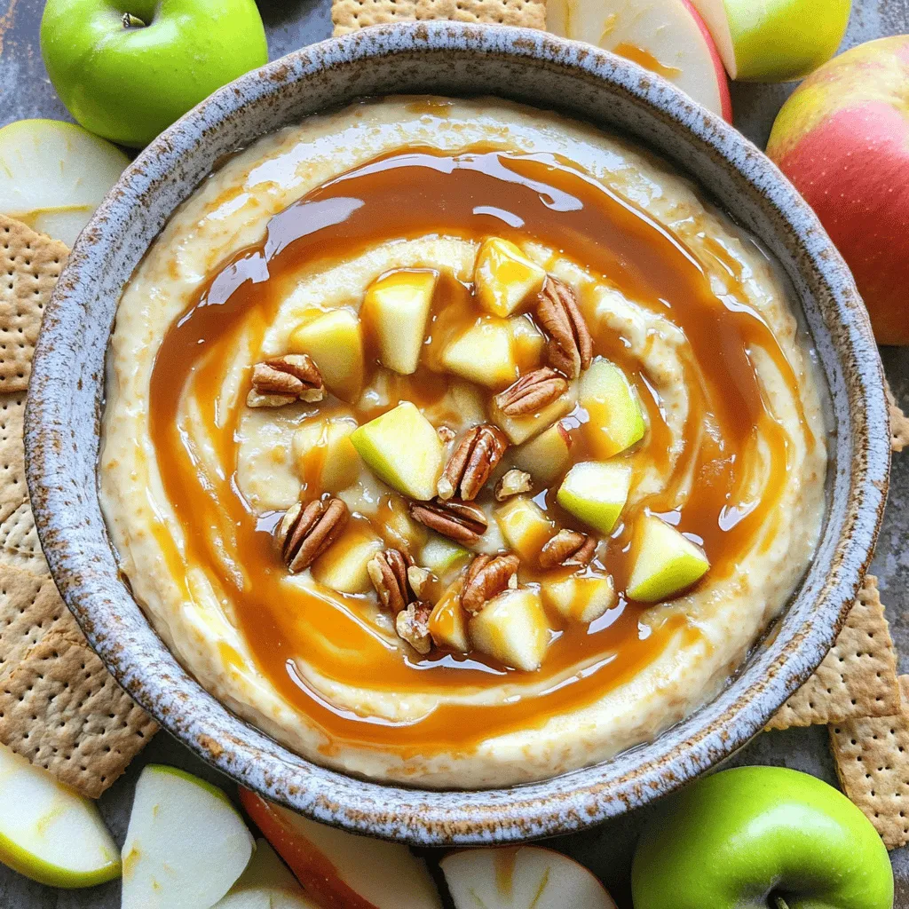 Caramel Apple Cheesecake Dip Luscious and Creamy Delight
