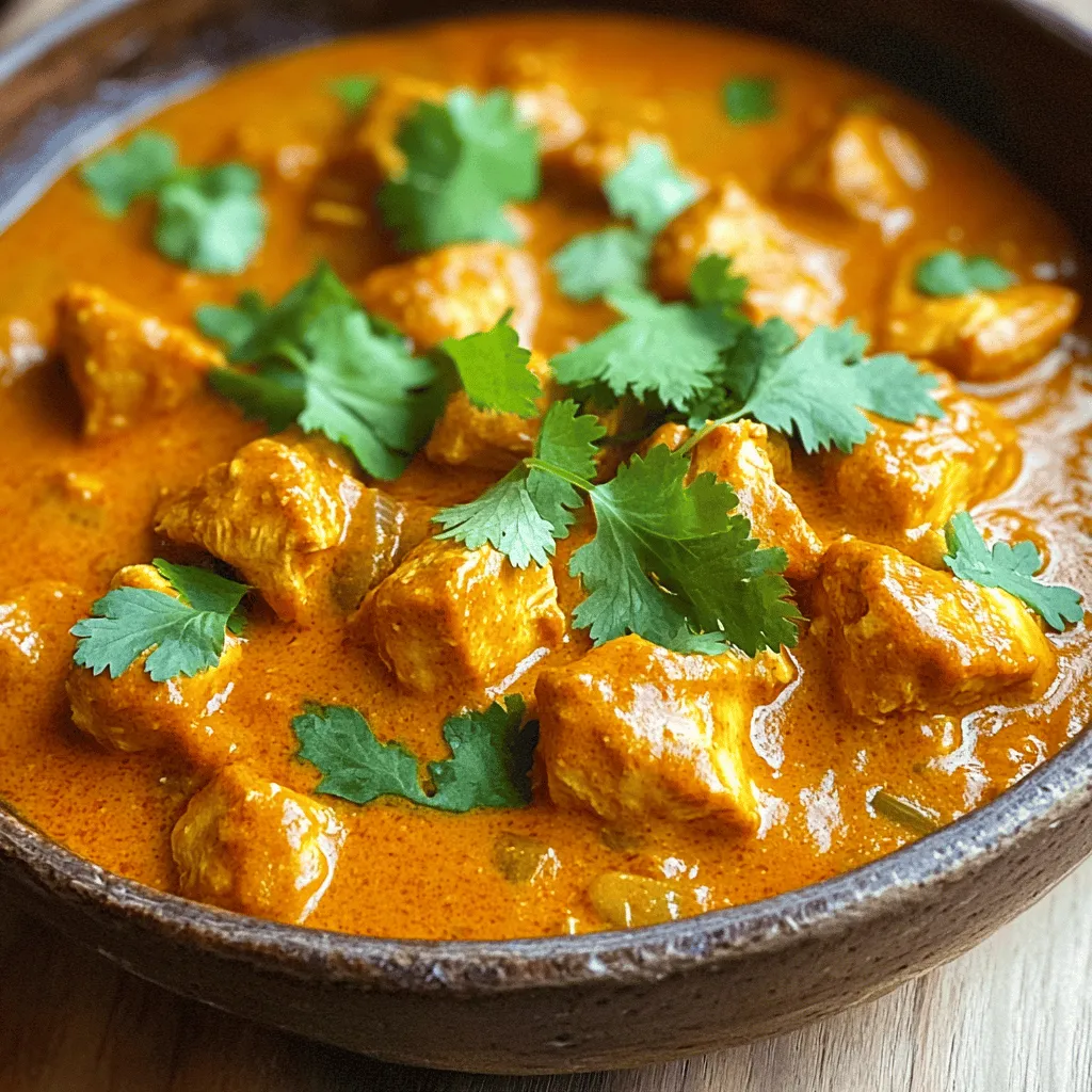 Easy Chicken Tikka Masala Simple and Flavorful Meal