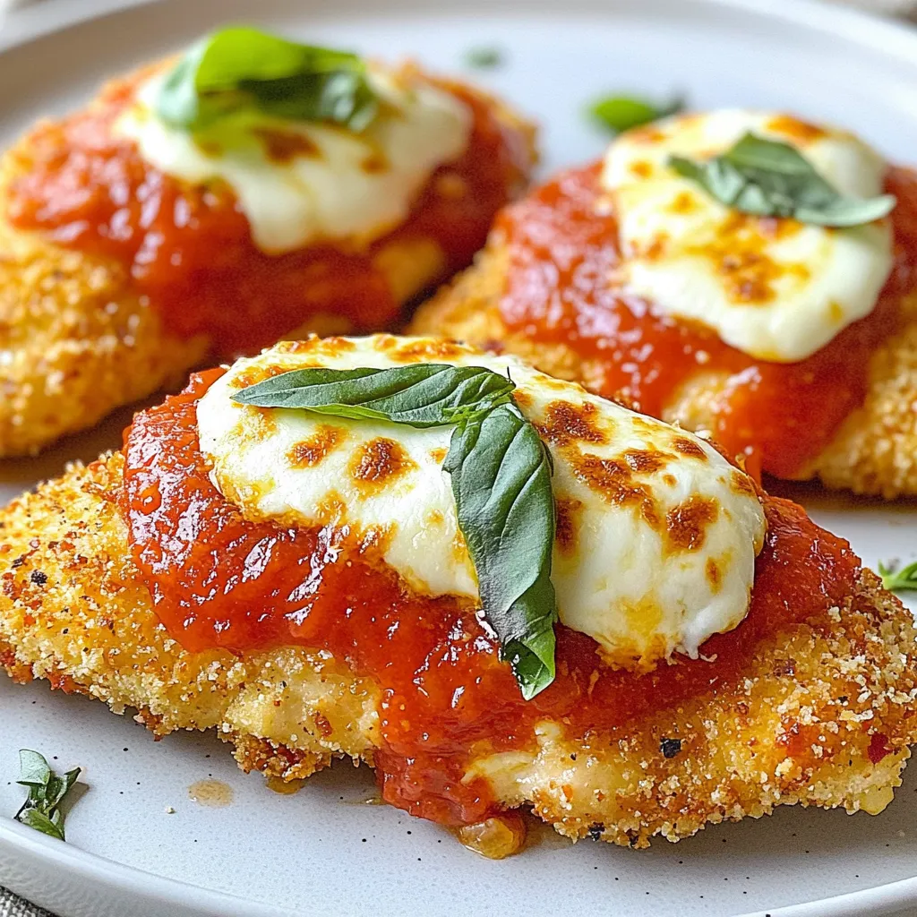 Savory Air Fryer Chicken Parmesan Easy and Crispy Recipe