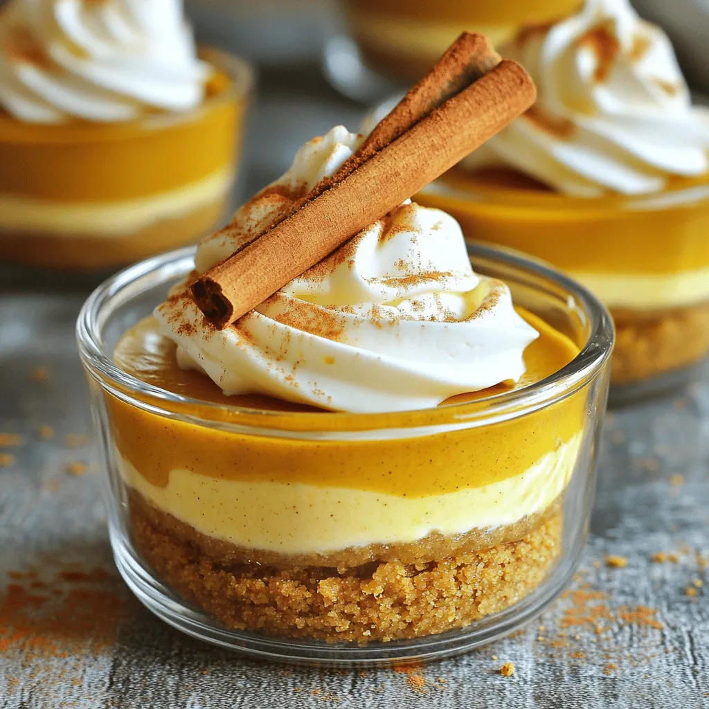 No Bake Pumpkin Cheesecake Cups Simple and Delicious