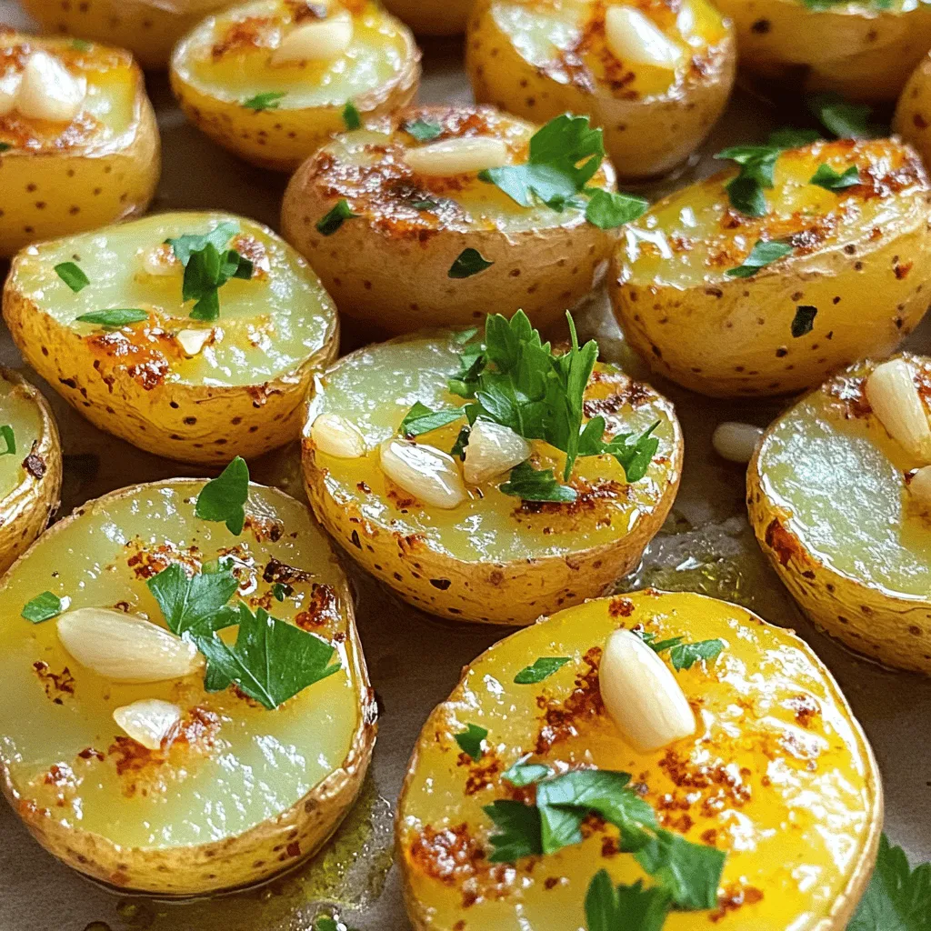 Crispy Garlic Roasted Potatoes Simple and Flavorful Dish