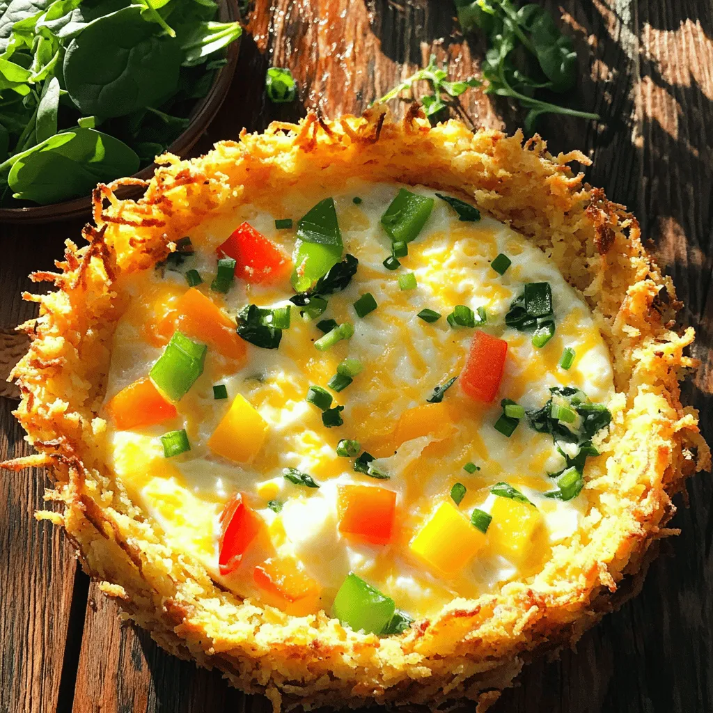 Spring Hash Brown Crust Quiche Flavorful Delight