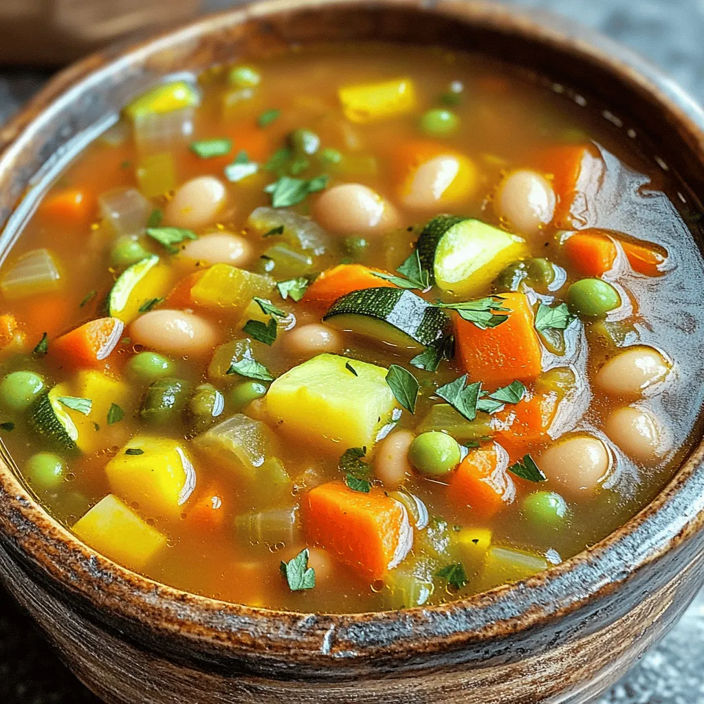 Classic Minestrone Soup Flavorful and Hearty Recipe