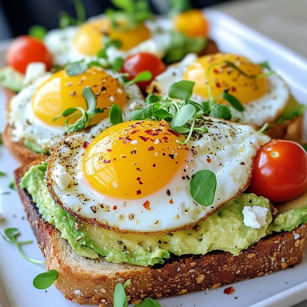 Avocado Egg Toast 3 Ways Flavorful and Simple Treat