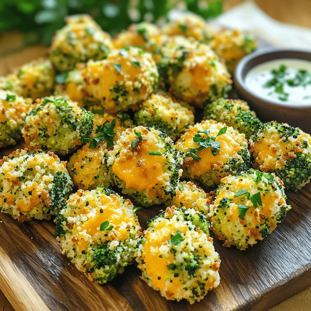 Cheesy Broccoli Bites Tasty and Simple Snack Idea