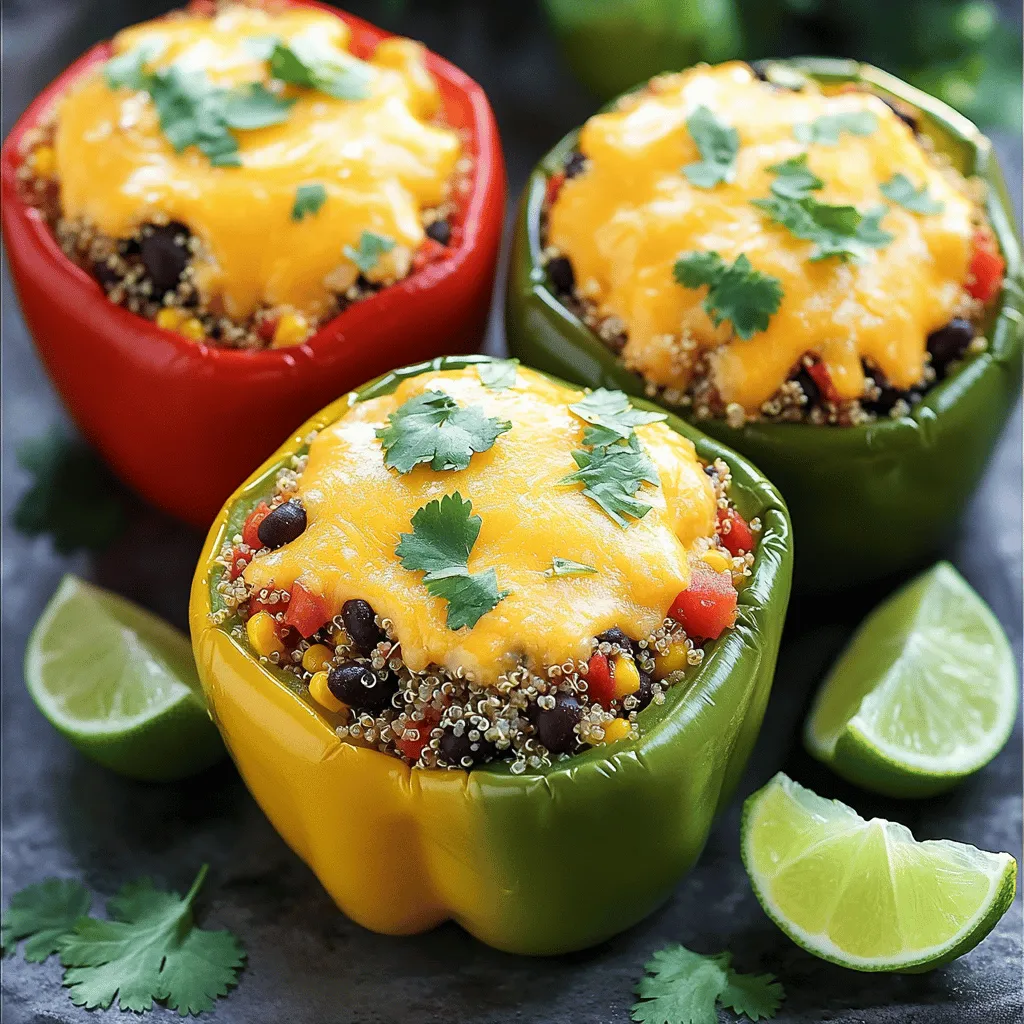 Stuffed Bell Peppers Flavorful and Nutritious Meal