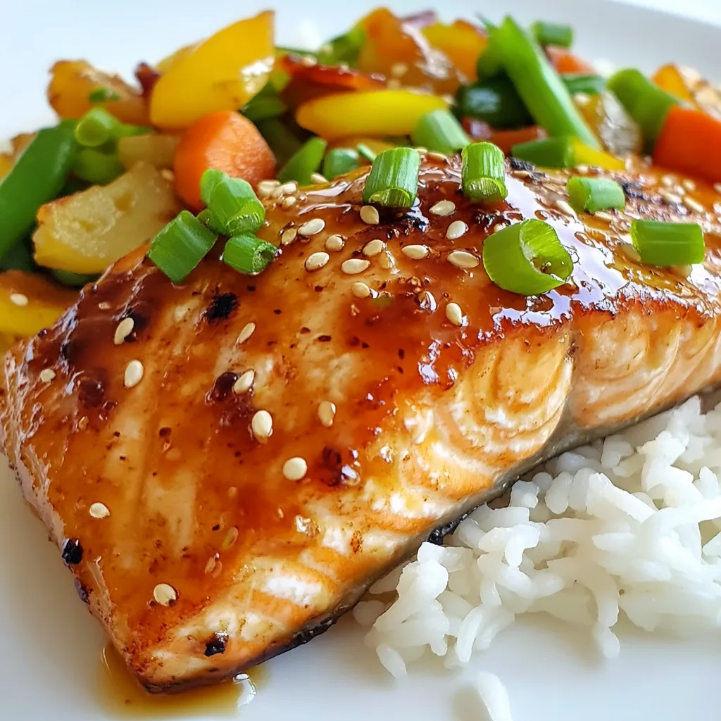 Honey Garlic Glazed Salmon Quick and Flavorful Recipe