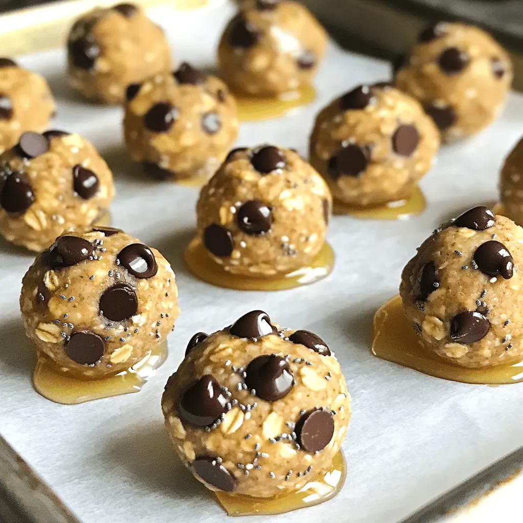No-Bake Cookie Dough Protein Bites Tasty Snack Idea