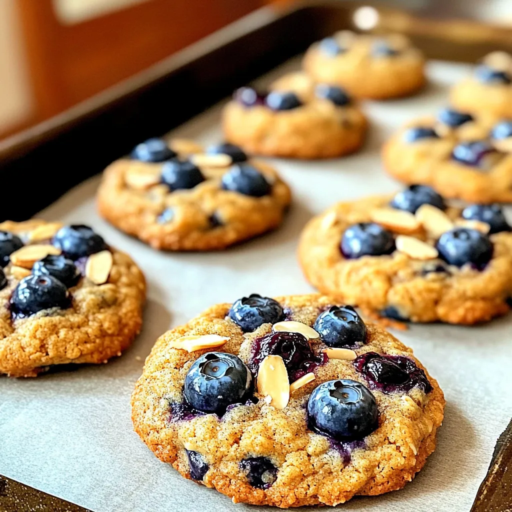 Blueberry Almond Breakfast Cookies Quick and Tasty Treat