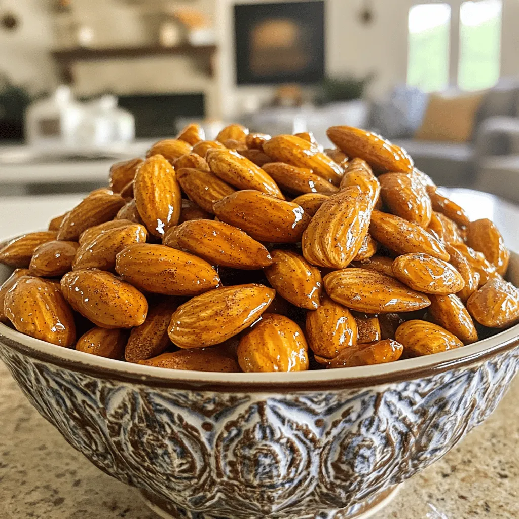 Maple Cinnamon Roasted Almonds Easy Flavor Boost
