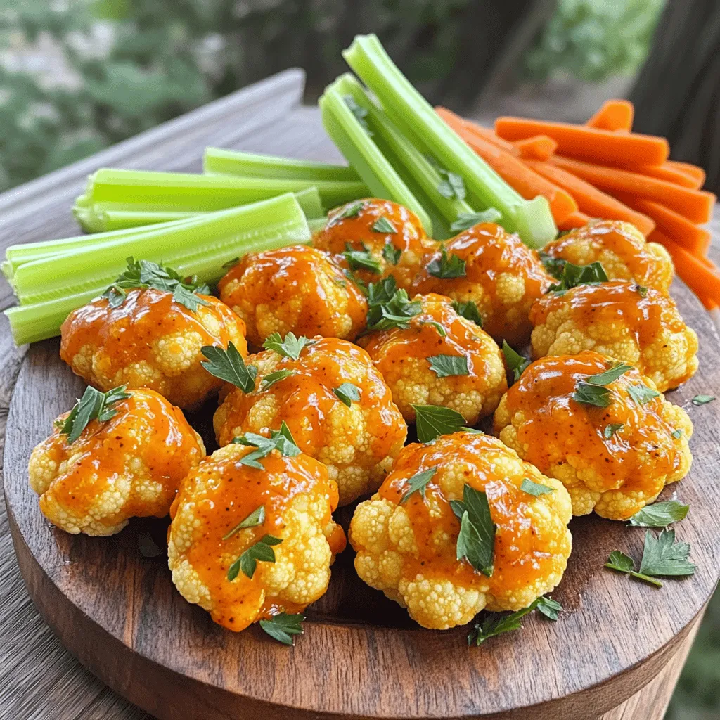 Savory Buffalo Cauliflower Bites Easy Recipe Guide