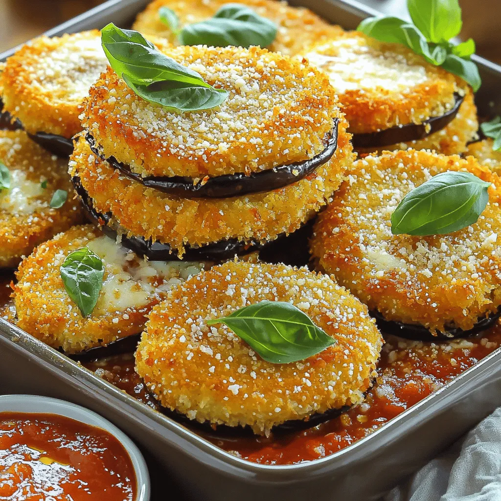 Eggplant Parmesan Bites Tasty and Simple Appetizer