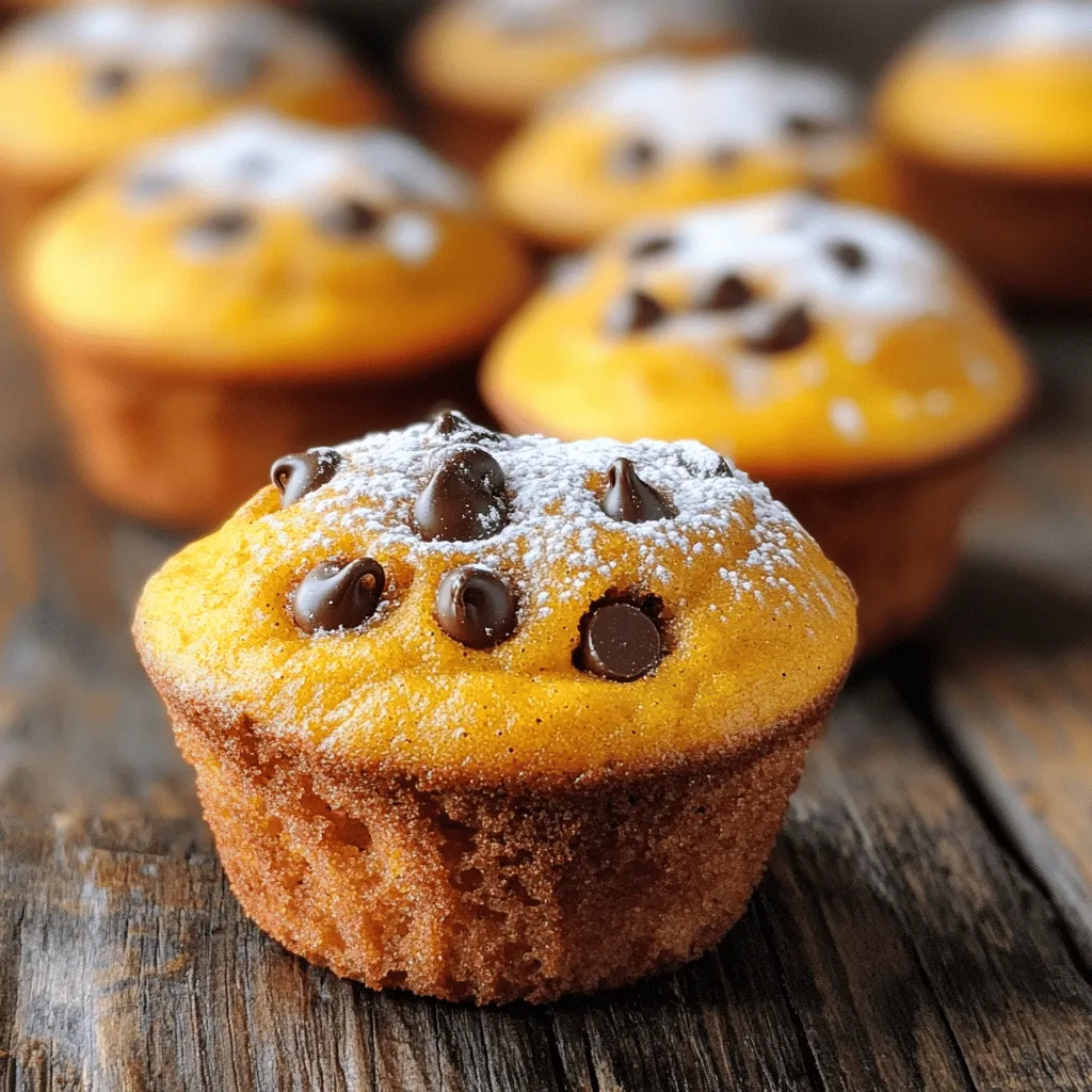 Pumpkin Chocolate Chip Muffins Irresistible Delight