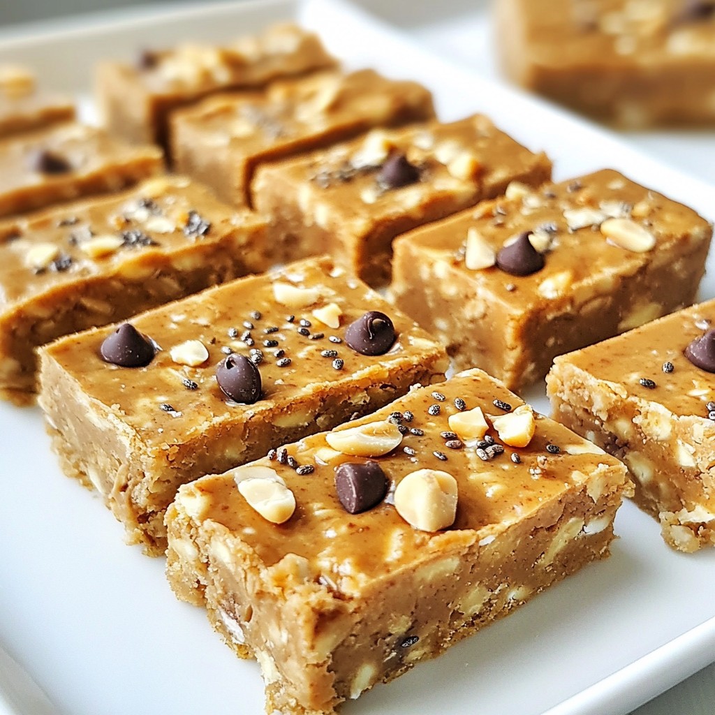 Nutty Make-Ahead Peanut Butter Oatmeal Bars Delight