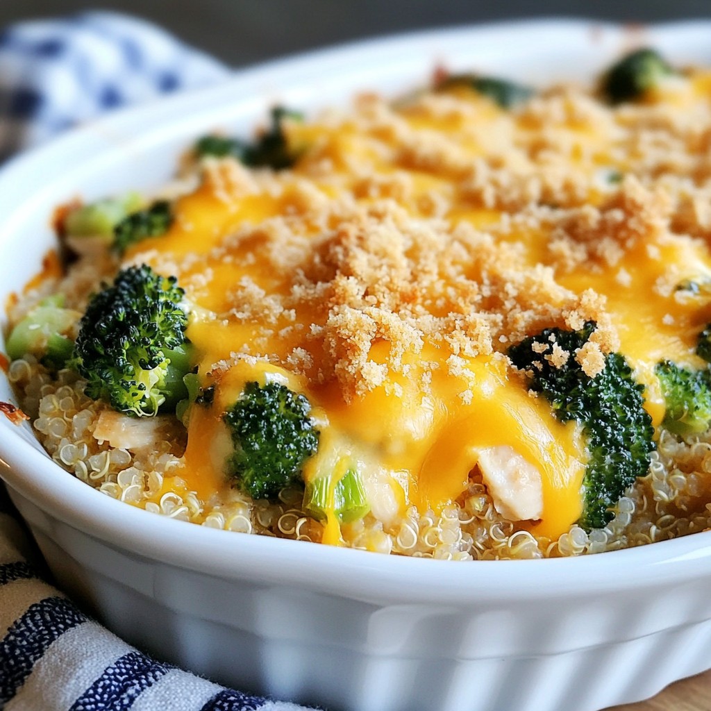 Cheesy Meal Prep Chicken and Broccoli Bake Delight