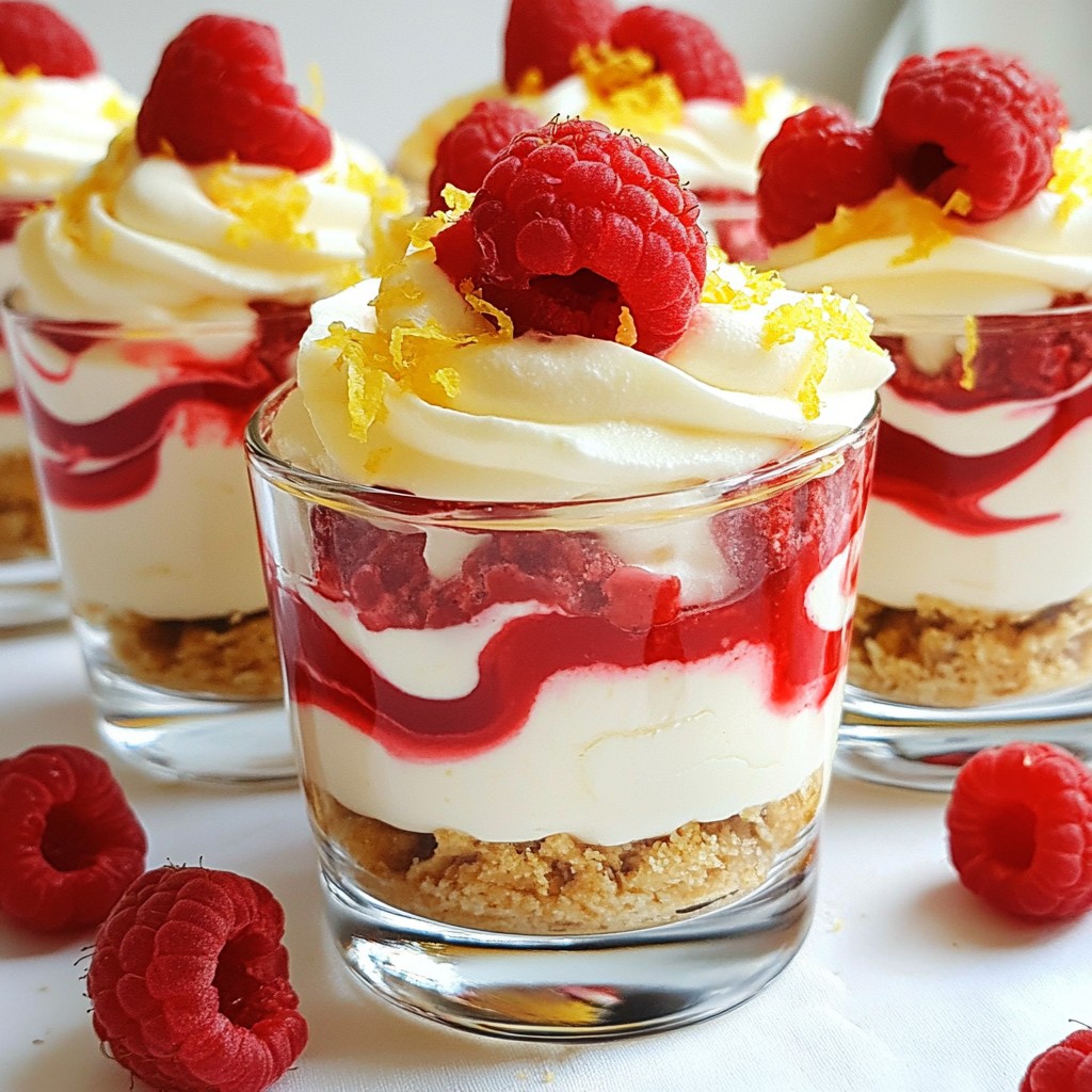 Raspberry Lemon Cheesecake Mousse Decadent Delight