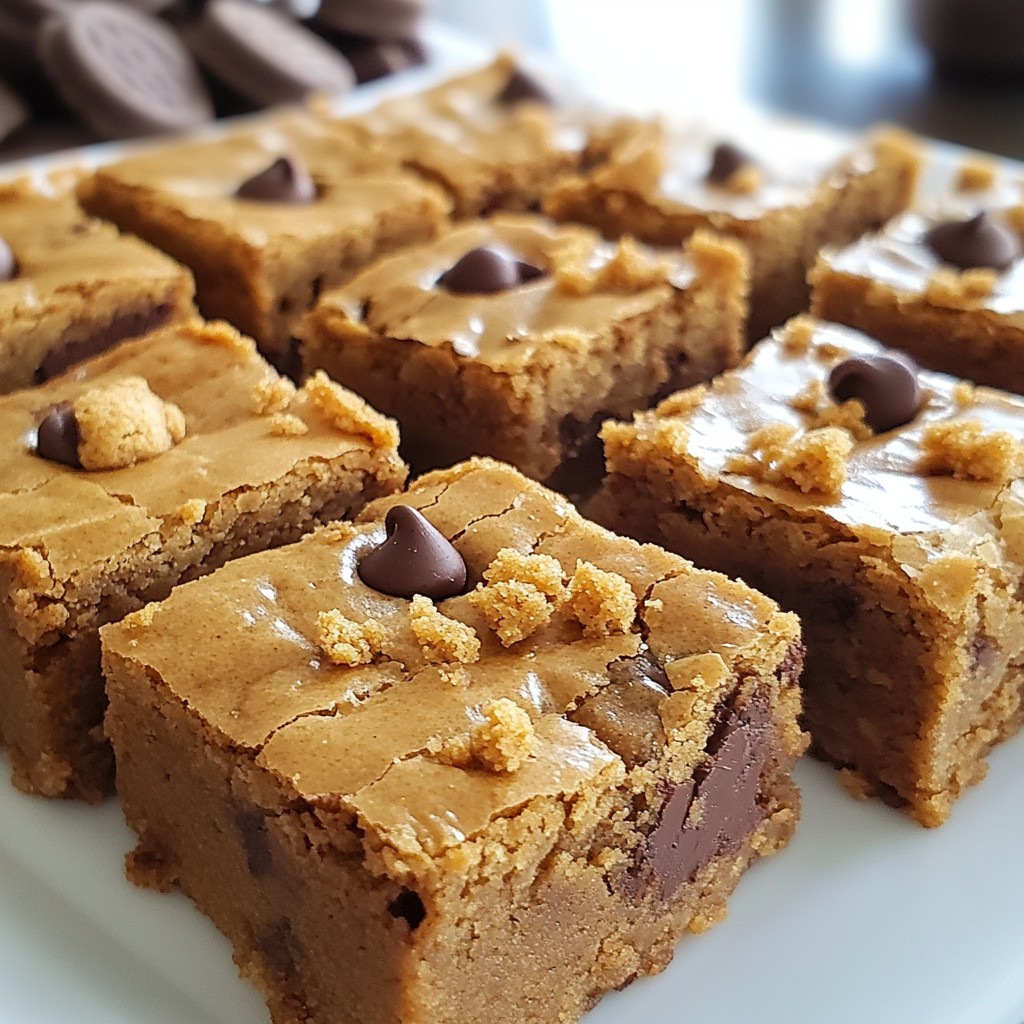 Cookie Butter Blondies Irresistible Soft Treats