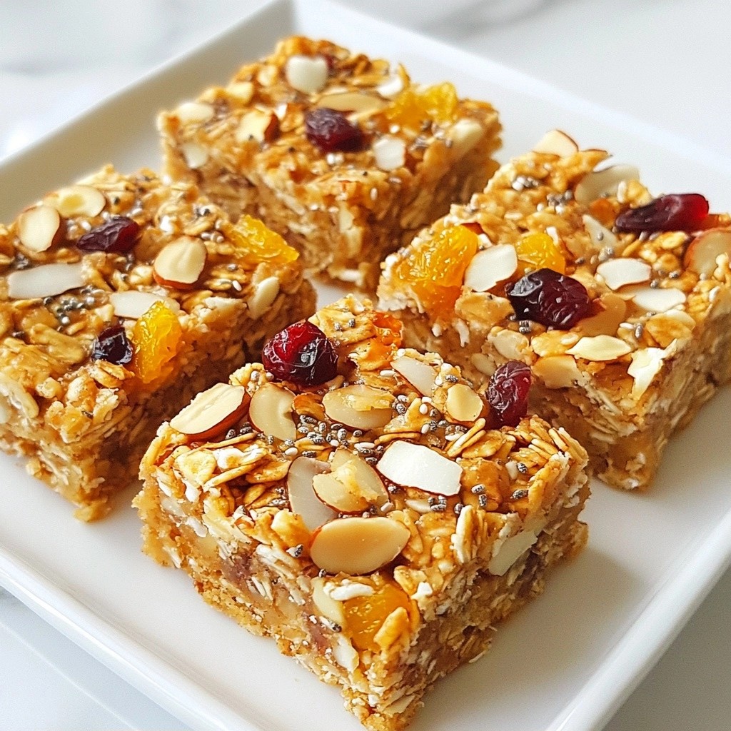 Nutty Make-Ahead Coconut Almond Breakfast Bars Easy