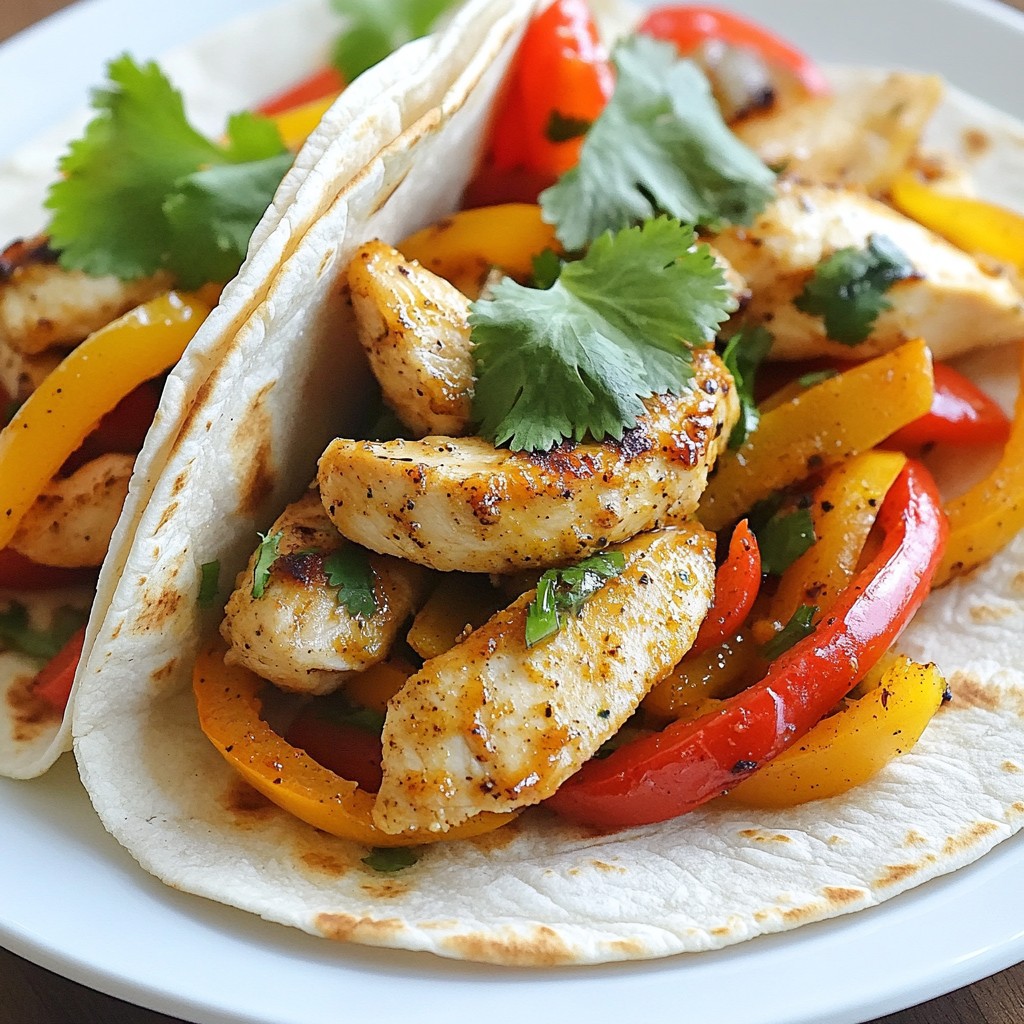 Honey Lime Chicken Fajitas Flavorful and Easy Recipe