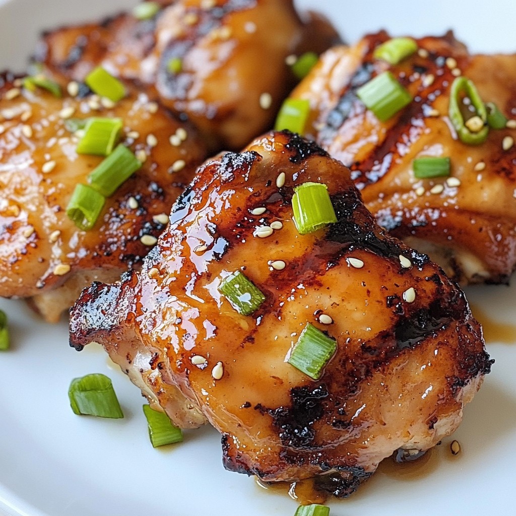 Spicy Meal Prep Ginger Soy Chicken Thighs Recipe