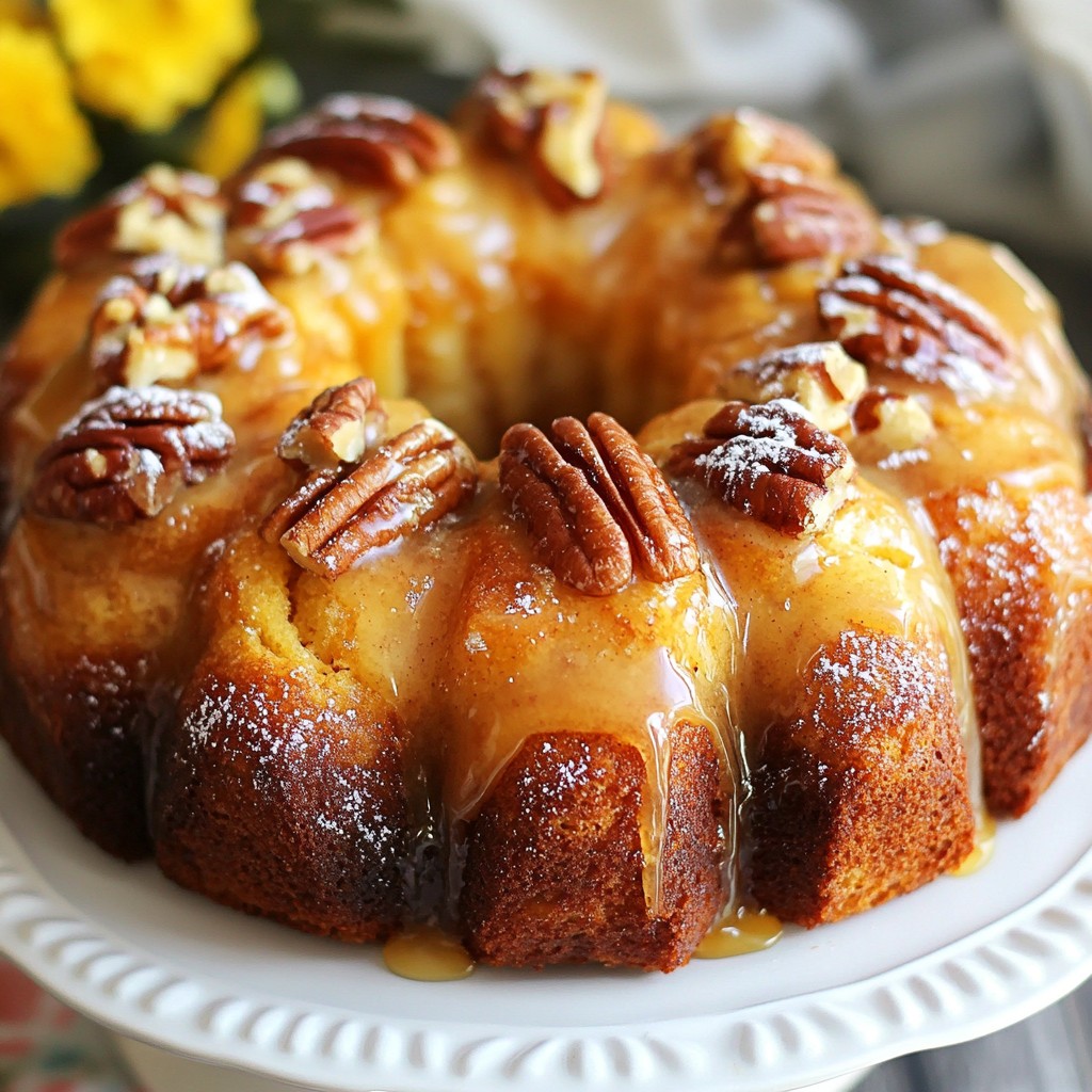 Cinnamon Roll Monkey Bread Delicious Easy Dessert Treat