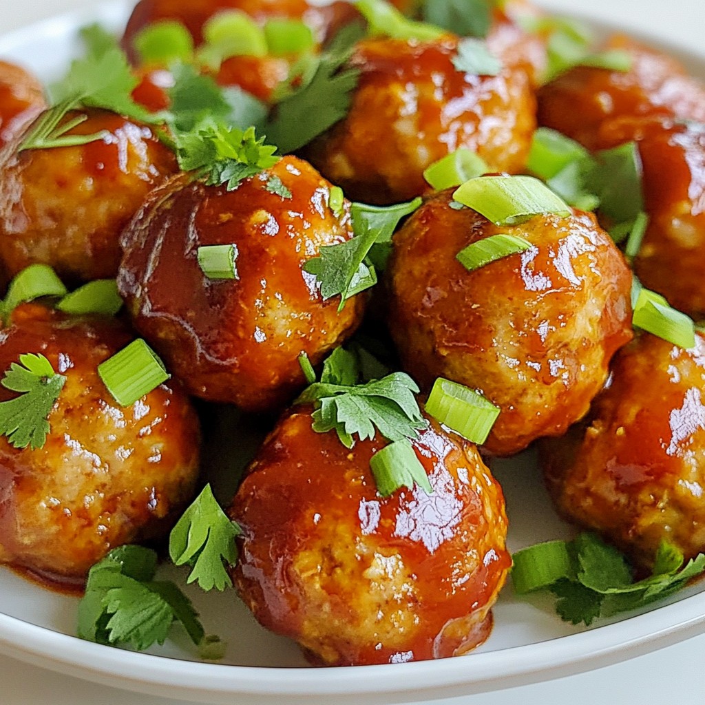 Tangy meal prep BBQ Turkey Meatballs Cooked Right