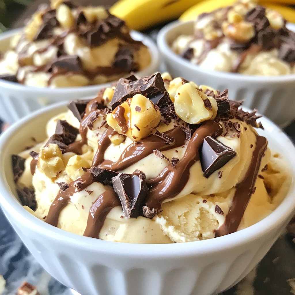 Chunky Monkey Banana Nice Cream Healthy and Simple Treat