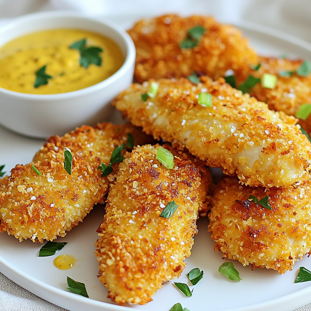 Honey Mustard Chicken Tenders Flavorful and Simple Recipe
