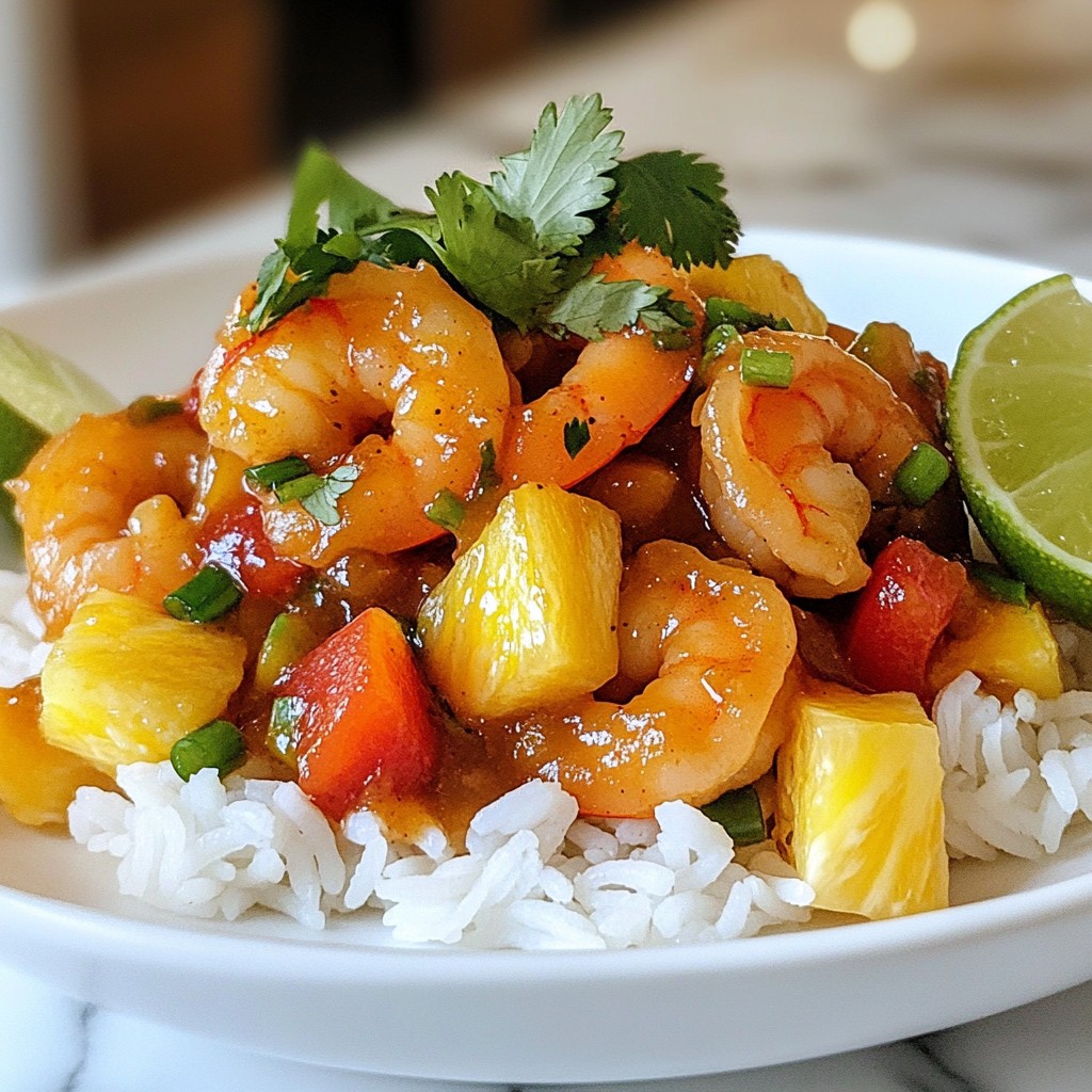 Sweet and Sour Shrimp Easy Flavorful Dinner Idea
