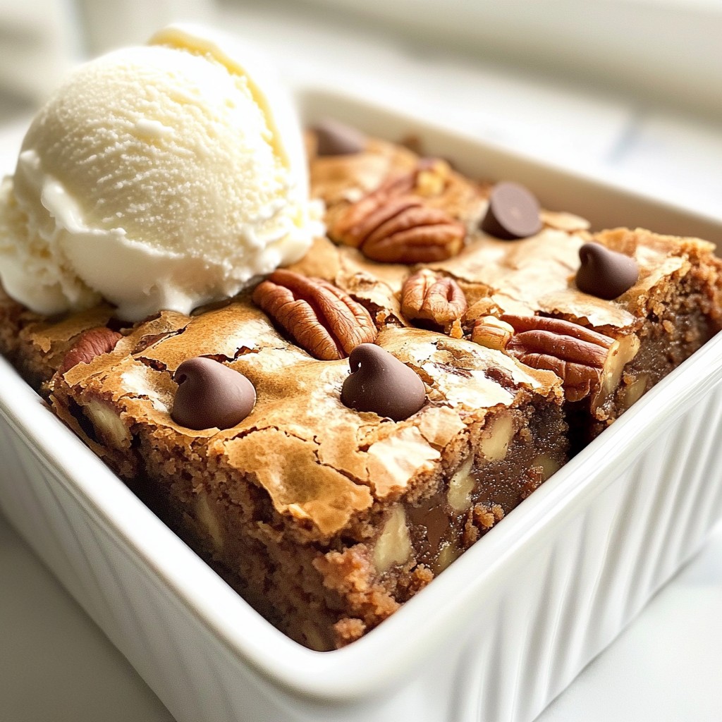 Chocolate Chip Pecan Blondies Tasty and Simple Treat