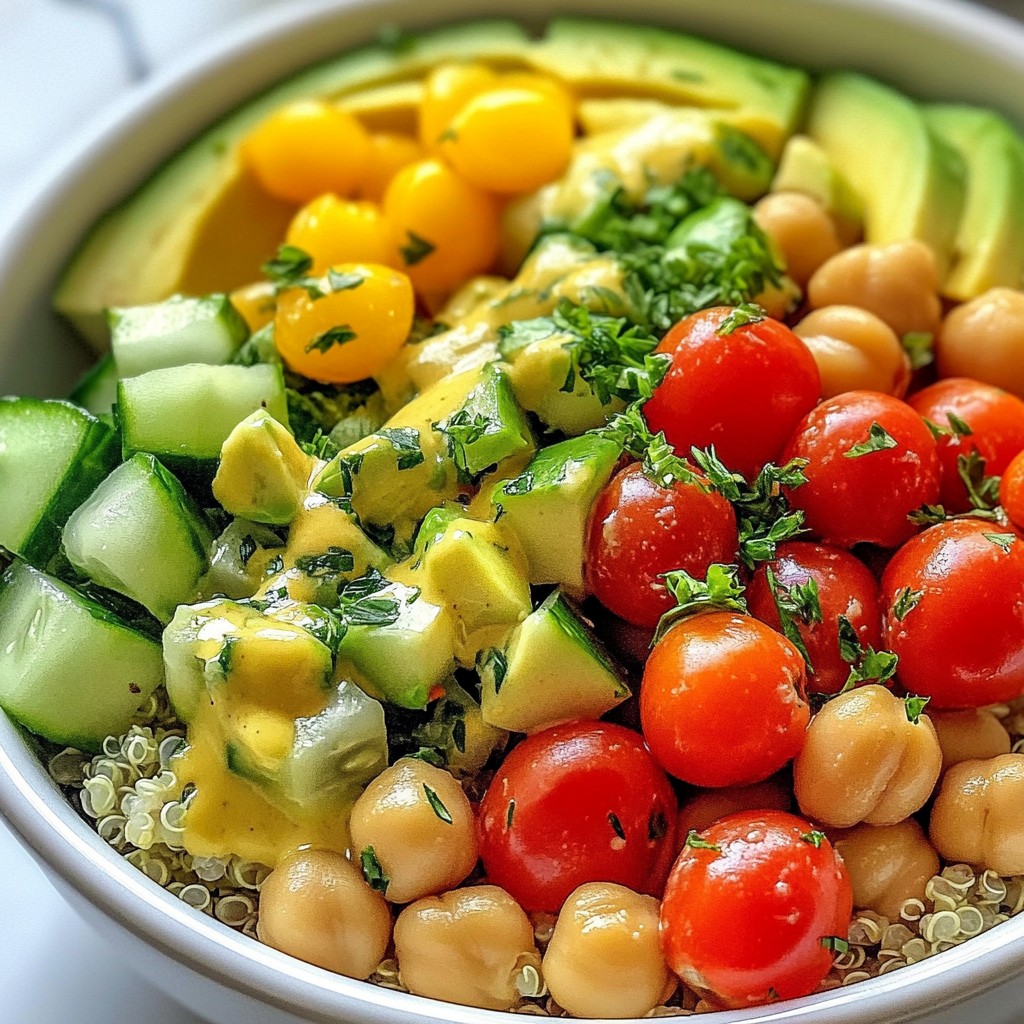 Tangy Meal Prep Chickpea and Quinoa Power Bowls Delight
