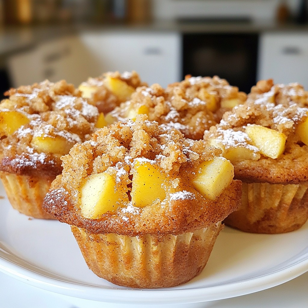 Apple Cinnamon Crumb Muffins Irresistible Flavor Treat