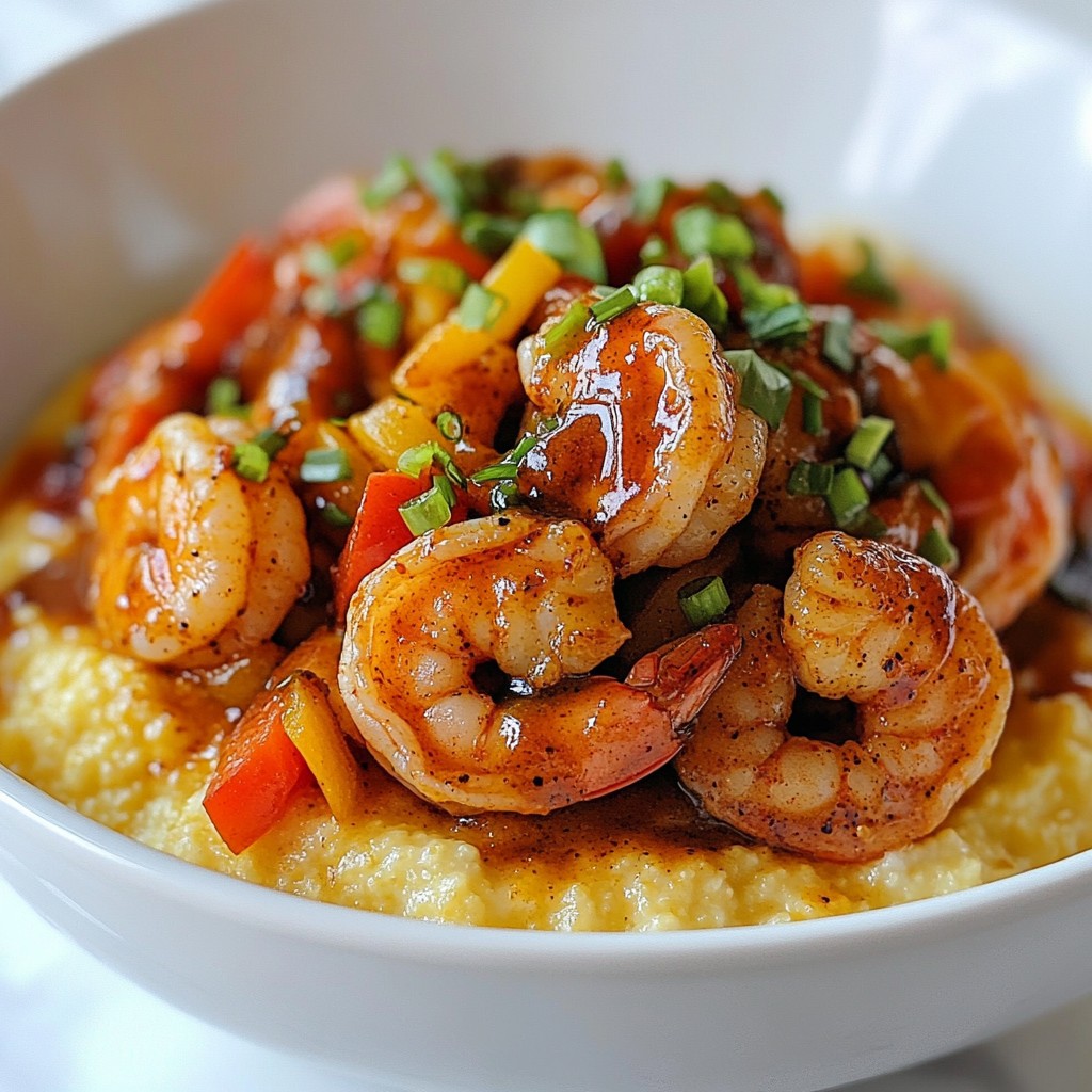 Spicy Meal Prep Cajun Shrimp and Grits Recipe