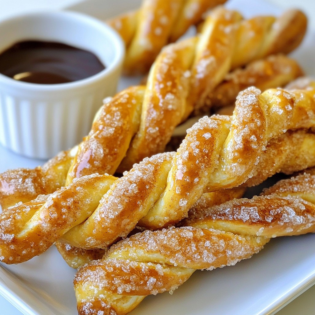 Cinnamon Sugar Pretzel Twists Irresistible Treat Recipe