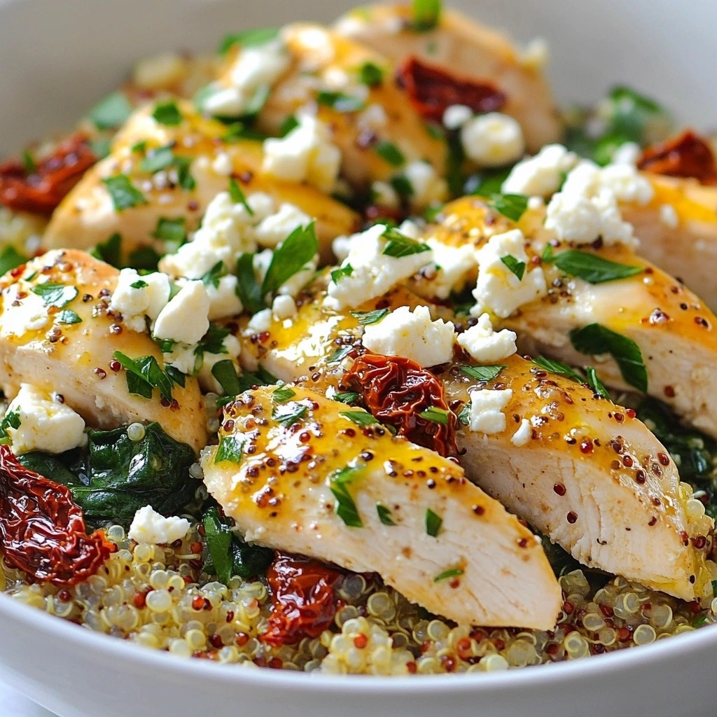 Herb-Infused Make-Ahead Chicken and Quinoa Bake Delight