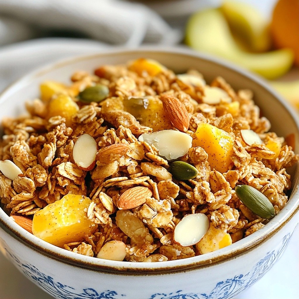 Nutty Make-Ahead Vanilla Almond Granola Delight